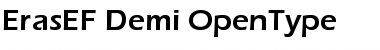 Download ErasEF Demi Font Title Preview