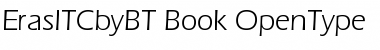 Download ITC Eras Book Font Title Preview