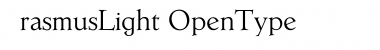 Download ErasmusLight Regular Font Title Preview