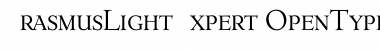 Download ErasmusLightExpert Regular Font Title Preview