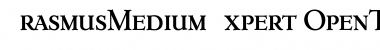 Download ErasmusMediumExpert Regular Font Title Preview