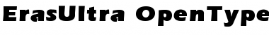 Download Eras Ultra Font Title Preview