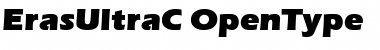 Download ErasUltraC Regular Font Title Preview