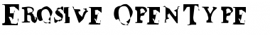 Download Erosive Regular Font Title Preview