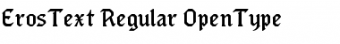 Download ErosText Regular Font Title Preview
