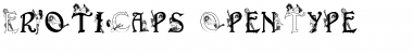Download ErotiCaps Regular Font Title Preview