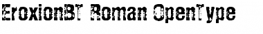 Download Eroxion BT Regular Font Title Preview