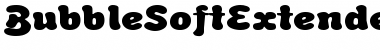 Download BubbleSoftExtended Regular Font Title Preview