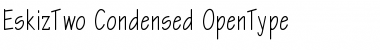 Download EskizTwo-Condensed Regular Font Title Preview