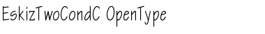Download EskizTwoCondC Regular Font Title Preview