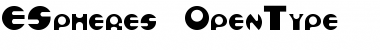 Download ESpheres Regular Font Title Preview