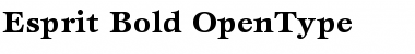 Download ITC Esprit Bold Font Title Preview