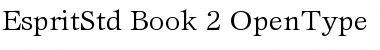 Download ITC Esprit Std Book Font Title Preview