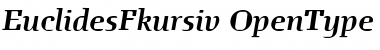 Download Euclides Regular Font Title Preview