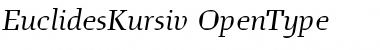 Download Euclides Regular Font Title Preview