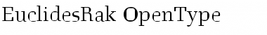 Download Euclides Regular Font Title Preview