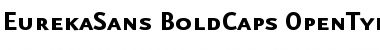 Download Eureka Sans Bold Caps Font Title Preview
