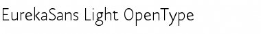 Download Eureka Sans Light Font Title Preview