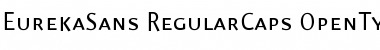 Download Eureka Sans Regular Caps Font