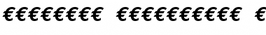 Download Euro Mono Bold Italic Font Title Preview
