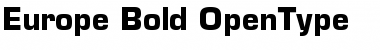 Download Europe Bold Font Title Preview