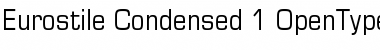 Download Eurostile Condensed Font Title Preview