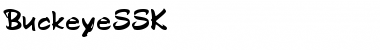 Download BuckeyeSSK Regular Font Title Preview