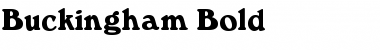 Download Buckingham Bold Font