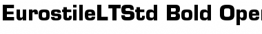 Download Eurostile LT Std Bold Font
