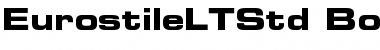 Download Eurostile LT Std Bold Extended 2 Font Title Preview