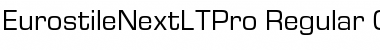 Download Eurostile Next LT Pro Regular Font