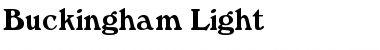 Download Buckingham Light Font Title Preview
