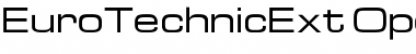 Download Euro TechnicExt Font Title Preview