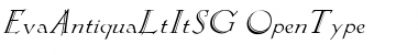 Download Eva AntiquaLtItSG Font Title Preview