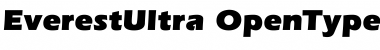 Download EverestUltra Regular Font Title Preview