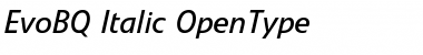 Download Evo BQ Regular Font Title Preview