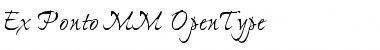 Download Ex Ponto MM Regular Font Title Preview