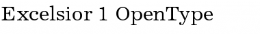 Download Excelsior Regular Font Title Preview