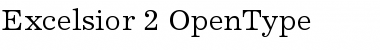 Download Excelsior Roman Font Title Preview