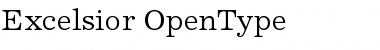 Download Excelsior Roman Font Title Preview