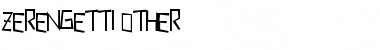 Download Zerengetti Other Font