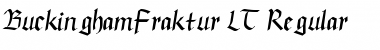 Download BuckinghamFraktur LT Regular Font Title Preview