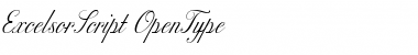 Download Excelsor Script Regular Font Title Preview