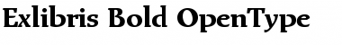 Download Exlibris Bold Font Title Preview