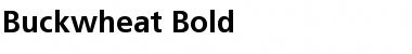 Download Buckwheat Bold Font Title Preview