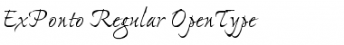 Download Ex Ponto Regular Font Title Preview