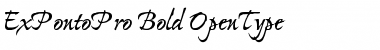 Download Ex Ponto Pro Bold Font Title Preview