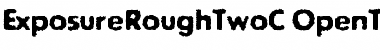 Download ExposureRoughTwoC Regular Font Title Preview