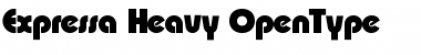 Download Expressa-Heavy Regular Font Title Preview