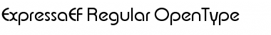 Download ExpressaEF Regular Font Title Preview